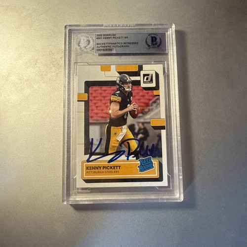 2022 kenny pickett donruss - kenny,